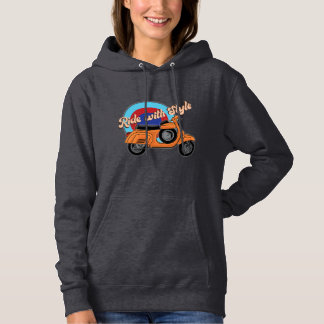 Italian Scooter Hoodie | Vintage Style Ride