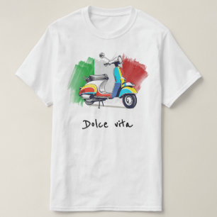 Italian scooter, sweet life, dolce vita T-Shirt