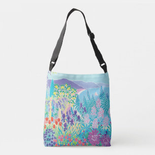 Italian seaside garden bag by artist Joanne Short