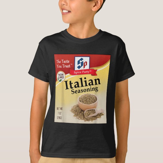 Italian Seasoning Condiment Holiday Sce Group Cost T-Shirt (Front)