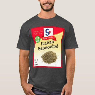 Italian Seasoning Spice Group Costume Family Match T-Shirt