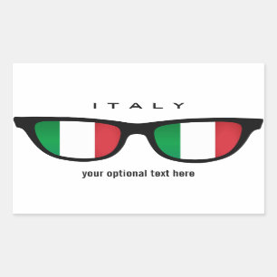 Italian Shades custom stickers