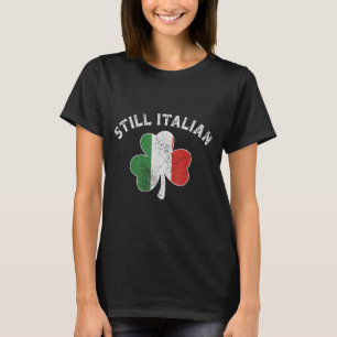 Italian shamrock funny st patricks day saint patty T-Shirt