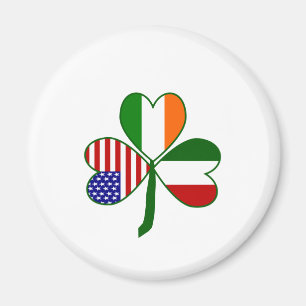 Italian Shamrock Magnet