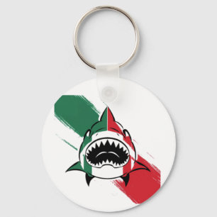 Italian Shark Key Ring