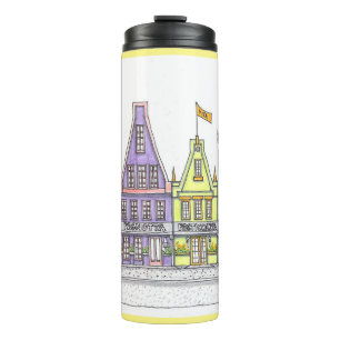 Italian Shop Thermal Tumbler; Yellow Tumbler