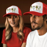 Italian Sicilian Card Aces Heritage Trucker Hat<br><div class="desc">Introducing the "Sicilian Aces Heritage Trucker Hat, " a vibrant tribute to Italian/Sicilian tradition. This hat's white front panel proudly features the iconic Aces from the Italian/Sicilian deck of cards: Gold, Club, Sword, and Cup, with a subtle Italian flag elegantly tucked in at the bottom right. What sets this hat...</div>