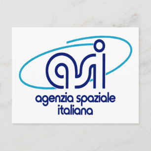 Italian Space Agency Agenzia Spaziale Italiana - Postcard