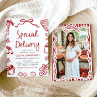 Italian Special Delivery Whimsical Baby Shower