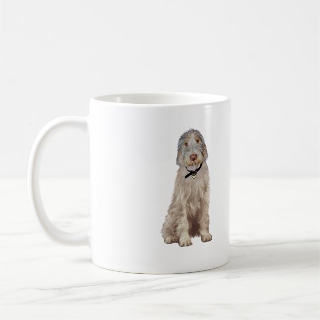 Italian Spinone (A) - Wheaten Coffee Mug (Left)