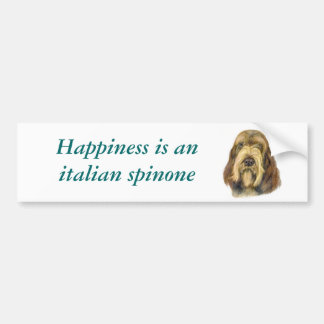 Italian Spinone Bumper Sticker