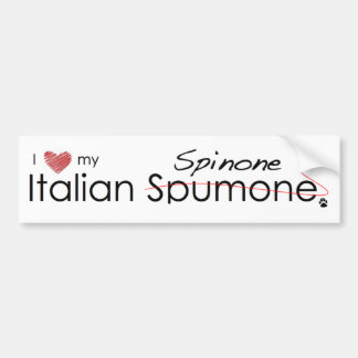 Italian Spinone Bumper Sticker