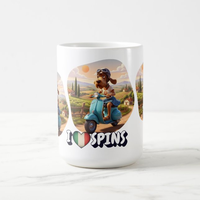 Italian Spinone cool Coffee Mug (Center)