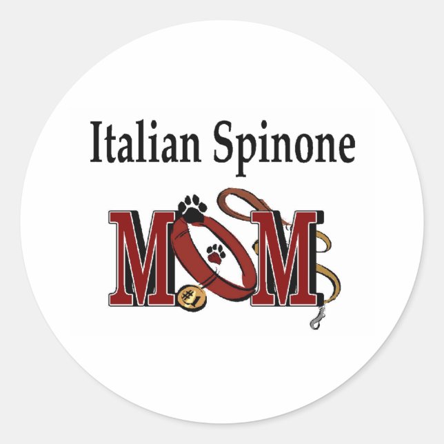 Italian Spinone Mum Sticker (Front)