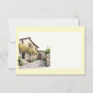Italian Spring Clipart Card
