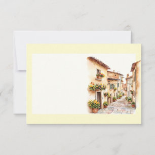 Italian Spring Clipart Card