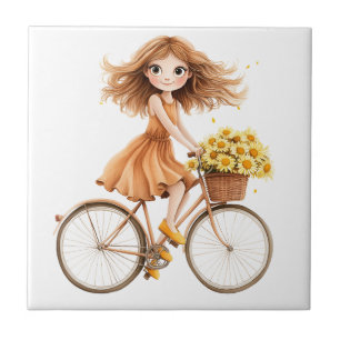Italian Spring Clipart Ceramic Tile
