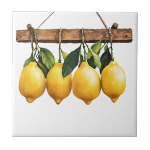 Italian Spring Clipart Ceramic Tile