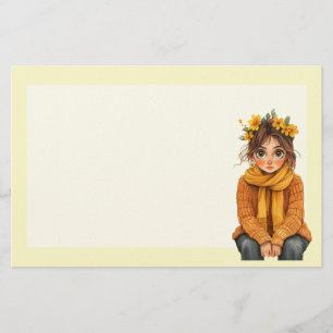 Italian Spring Clipart Stationery