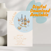Italian Spritz Birthday Invitation