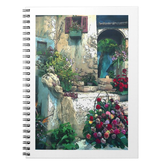 Italian Steps#2-Notebook Notebook (Front)