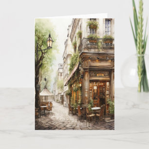 Italian Street Birthday Card