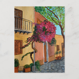 Italian Street   City scape Postcard