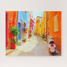 Italian Street Jigsaw Puzzle
