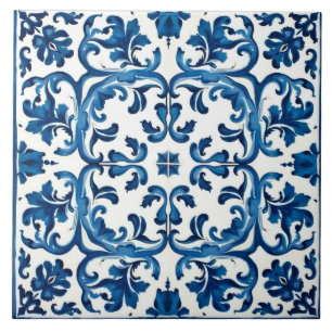 Italian style,Mediterranean,mosaic,blue, Ceramic Tile
