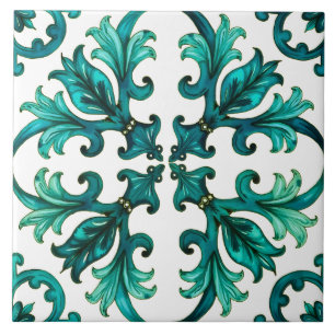 Italian style,mosaic,green  ceramic tile