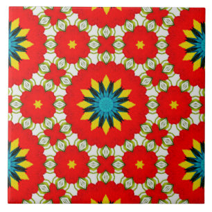 Italian style,tiles,majolica,lemon ,All-Over Print Ceramic Tile