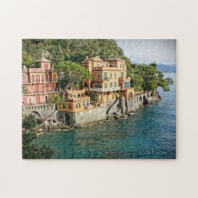 Italian Summer House - 11x14 - 252 pcs. Jigsaw Puzzle (Horizontal)