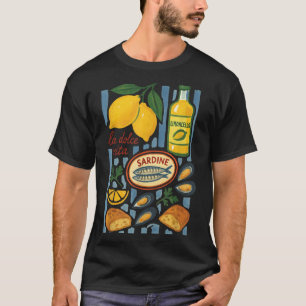 Italian Summer Scrapbook with Limoncello Seafood T-Shirt