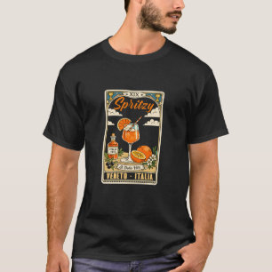 Italian Summer, Spritz Veneto Cocktail Art, Aperit T-Shirt