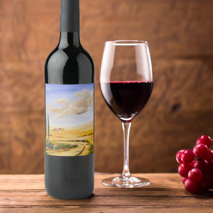 Italian Summer Wine Label