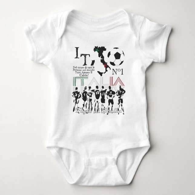 Italian T shirt Figli di Italia - Sons of Italy (Front)