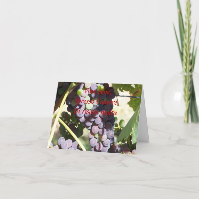 Italian Theme Notecard (Front)