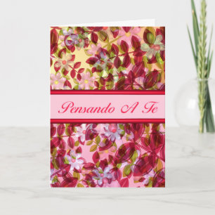 Italian Thinking of you Pensando A Te Card