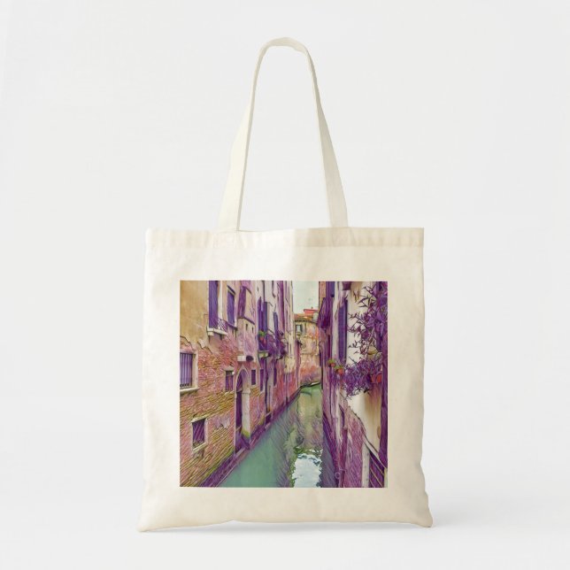Italian Tote Bag Venice Canal (Front)