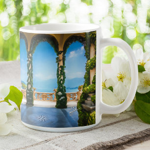 Italian Villa Arches Italy Travel Coffee Mug