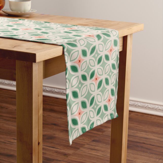 Italian Villa Geometric Long Table Runner (In Situ)