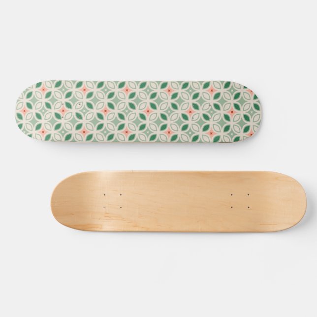 Italian Villa Geometric Skateboard (Horz)