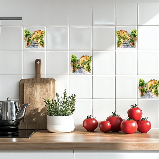 Italian Village  Ceramic Tile (Creator Uploaded)