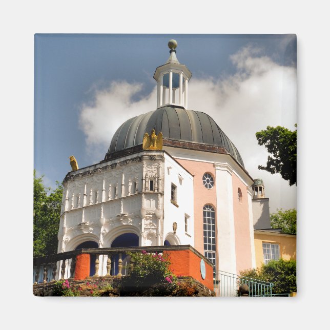 ITALIAN VILLAGE WALES MAGNET (Front)