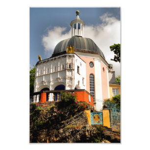 ITALIAN VILLAGE WALES PHOTO PRINT