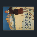 Italian Vintage Travel Postcard<br><div class="desc">Italian Vintage Travel Postcard. You can create your own personalised photo postcard by adding a photo from your computer,  or add your own wordings. Perfect gift for those looking for something classic.</div>