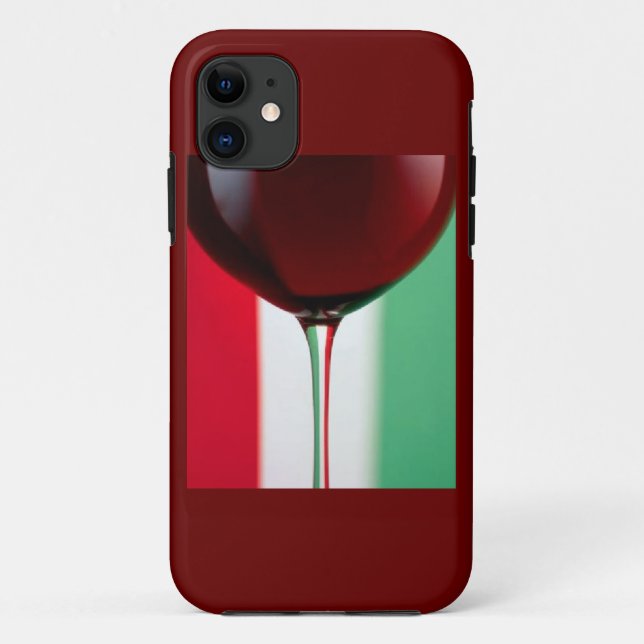"ITALIAN WINE" I PHONE 5 CASE (Back)