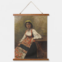 Italian Woman (La Morieri) by Corot