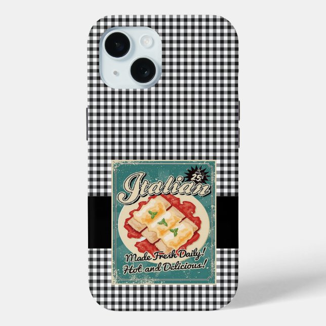ItalianRetro Case-Mate iPhone Case (Back)