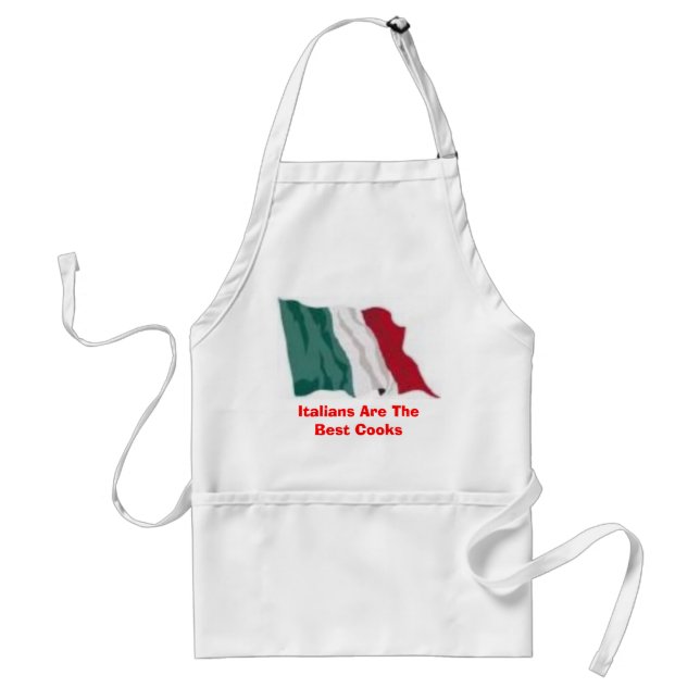 Italians Are The Best Cooks Standard Apron (Front)